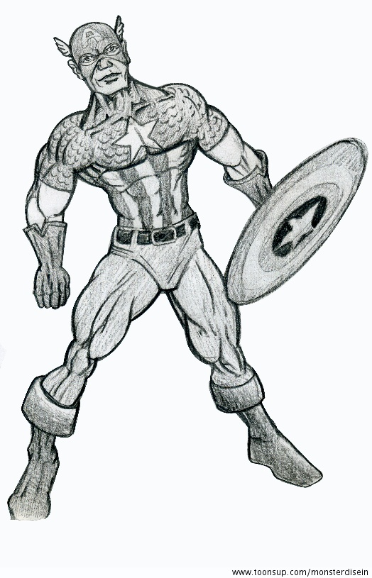 Concept Art / Character Design: Captain America 3
