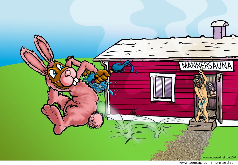 Cartoon: Illustration für die Osterausgabe BLIX-Magazin 1