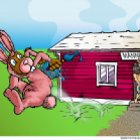 Illustration für die Osterausgabe BLIX-Magazin