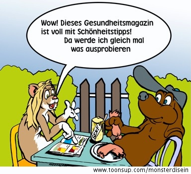 Cartoon: März 2008 Strip - weiss nimmer so genau 1
