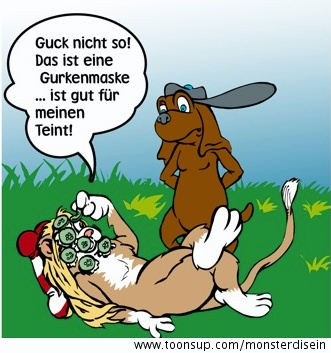 Cartoon: März 2008 Strip - weiss nimmer so genau 2
