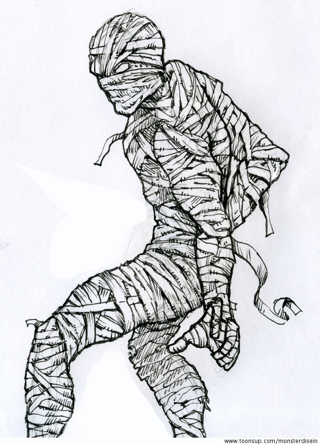 Cartoon: Mummy 1