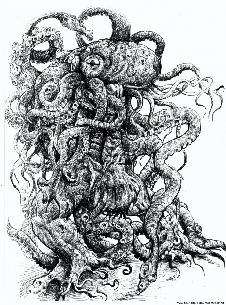 Illustration: Nochn Cthulhu 1