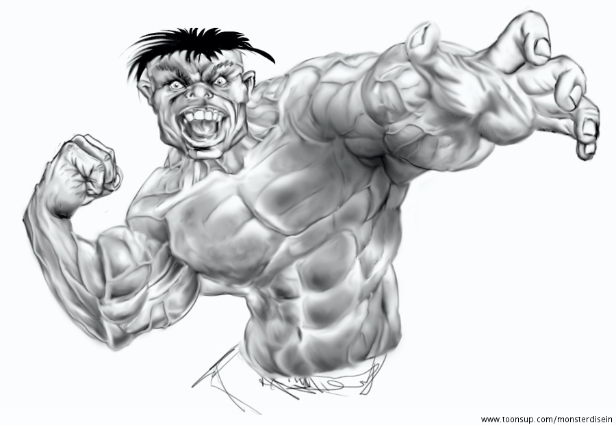 Concept Art / Character Design: Und wieder Hulk 4