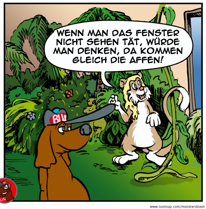 Comic: BLIXI Strip für die August Ausgabe 2