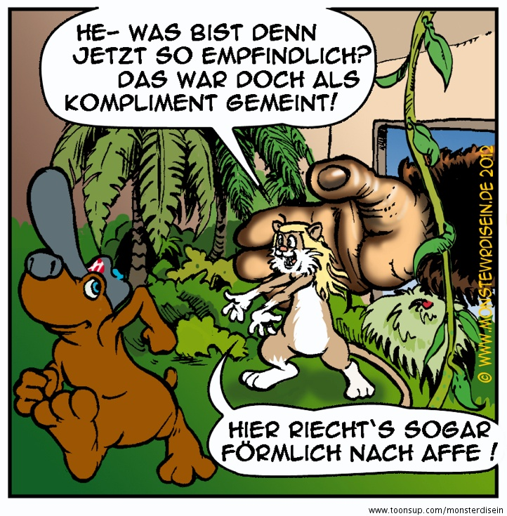 Comic: BLIXI Strip für die August Ausgabe 3