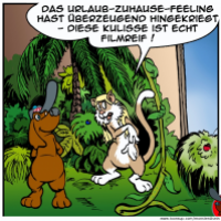 BLIXI Strip für die August Ausgabe