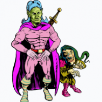 Bärlapp und Gayparrot