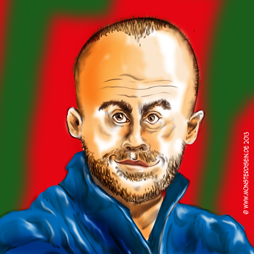 Caricature: Pep Guardiola 1