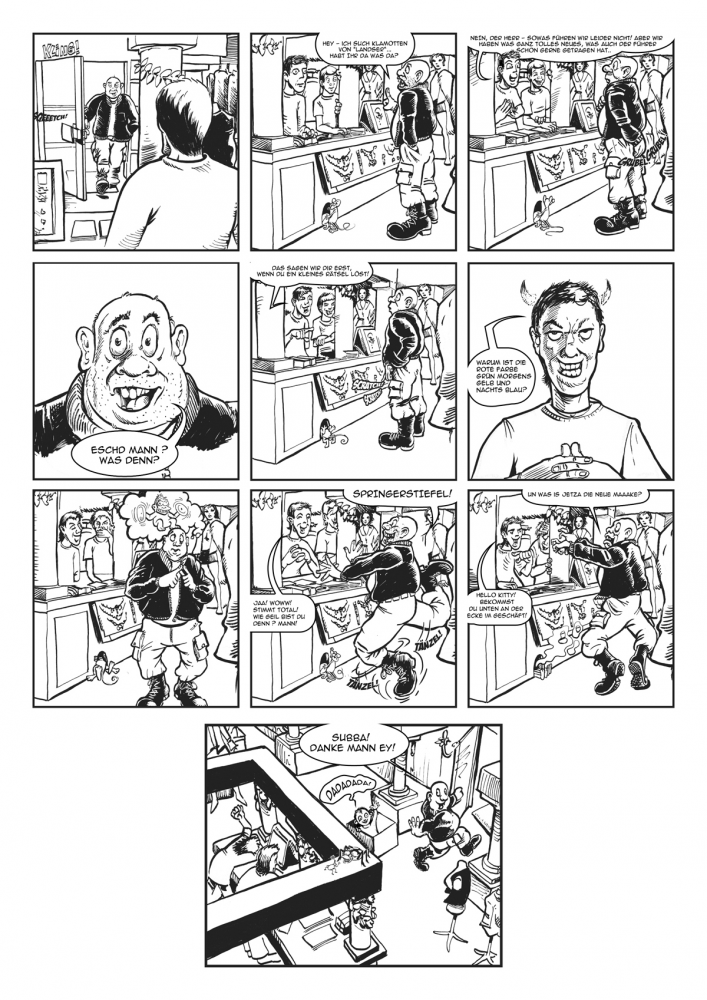 Comic: Comic 1 für Olliwood 1
