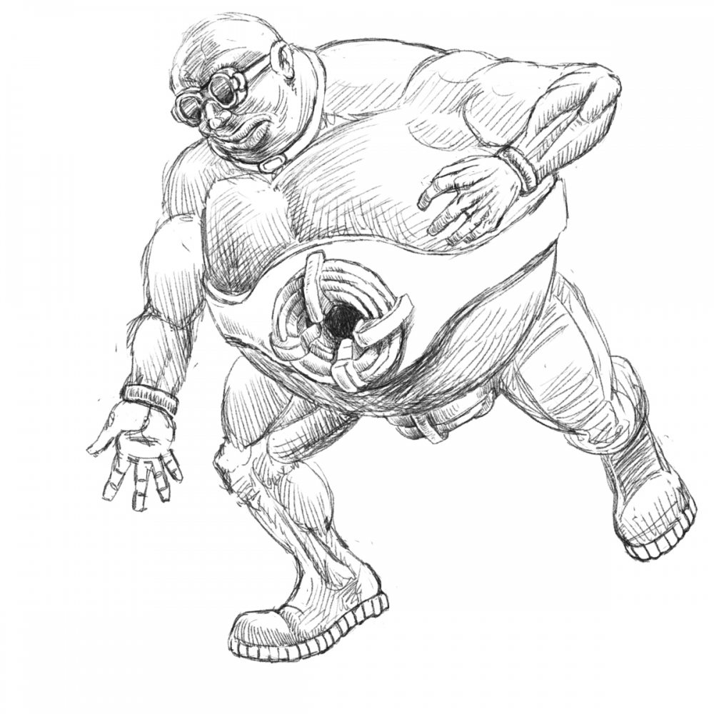 Illustration: Fartigan in Action 1