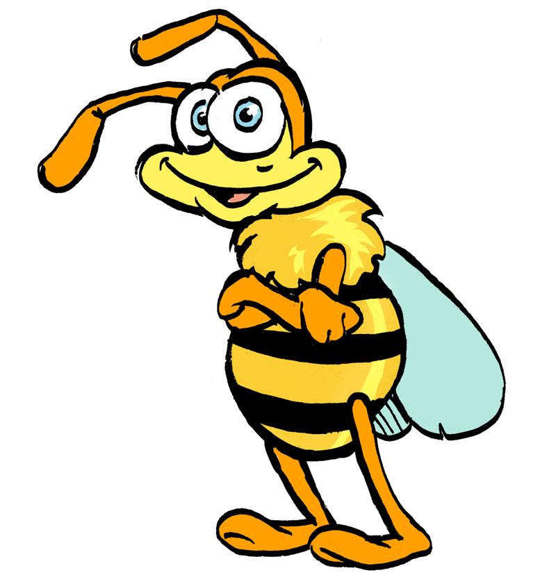 Illustration: Viele Bienchen 3