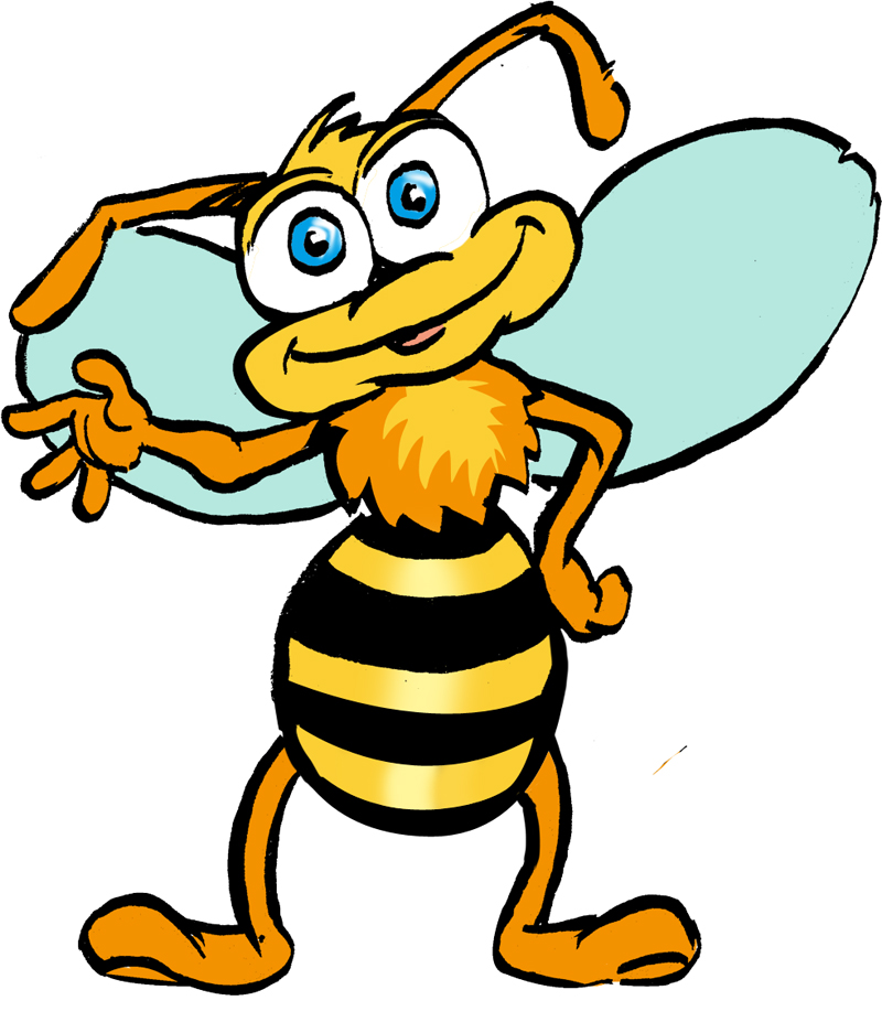 Illustration: Viele Bienchen 4