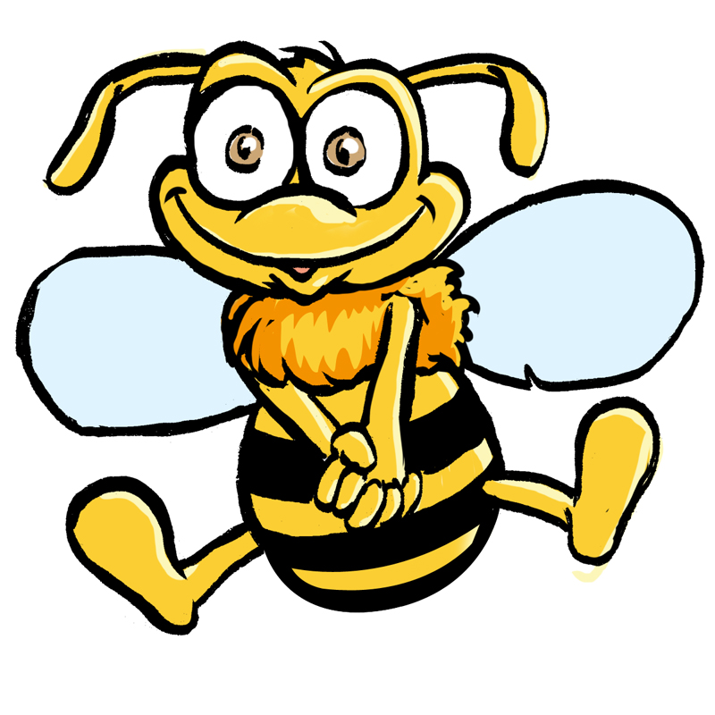 Illustration: Viele Bienchen 6