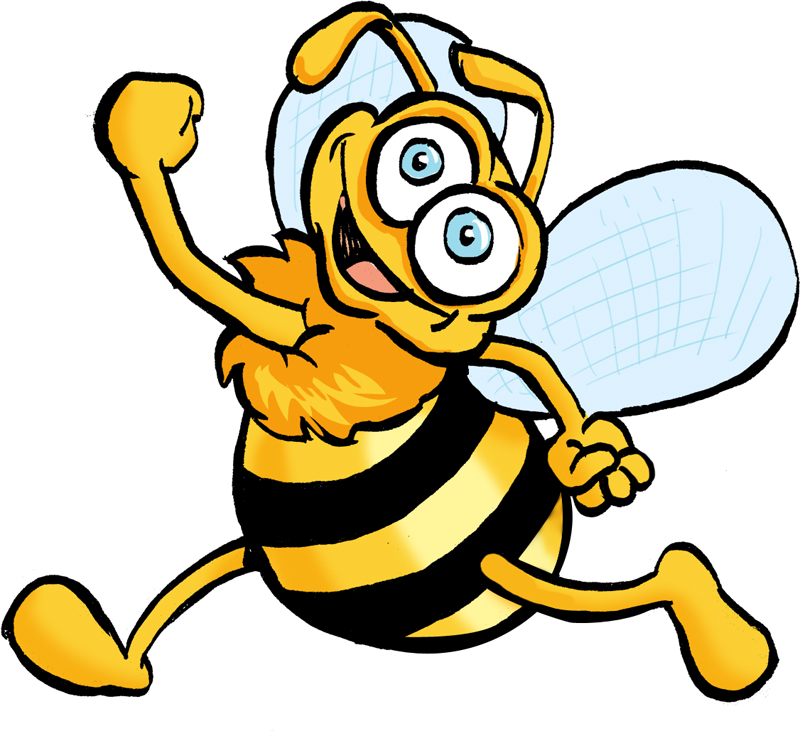 Illustration: Viele Bienchen 9