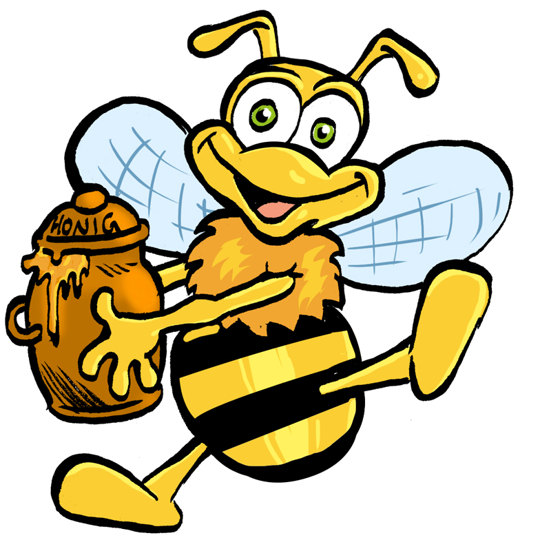 Illustration: Viele Bienchen 11