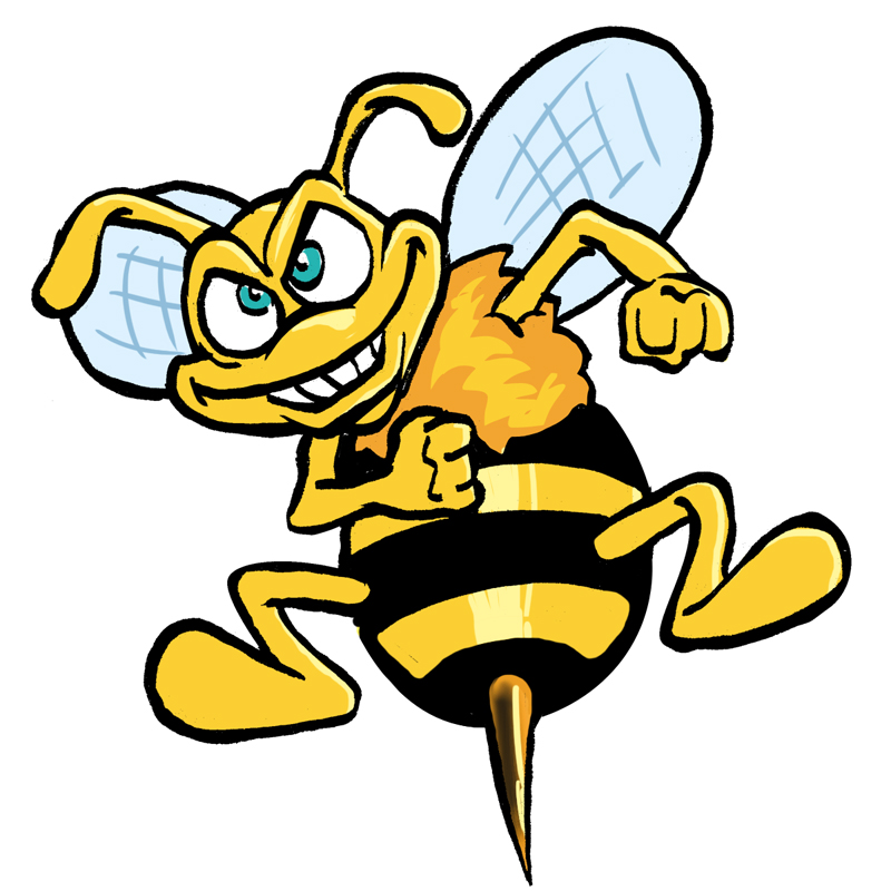 Illustration: Viele Bienchen 12