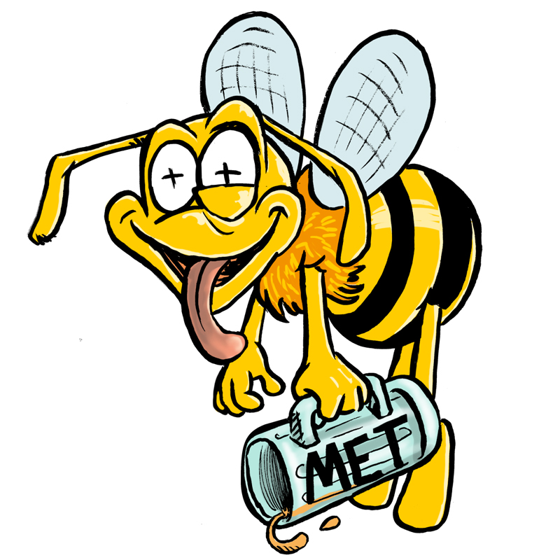 Illustration: Viele Bienchen 16