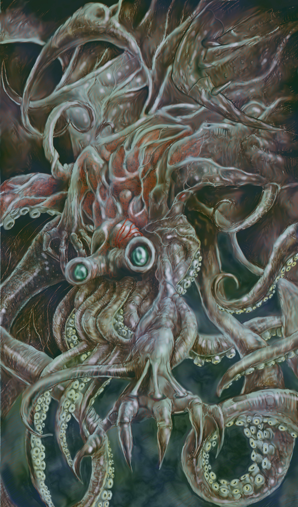 Concept Art / Character Design: Cthulhu 3 3