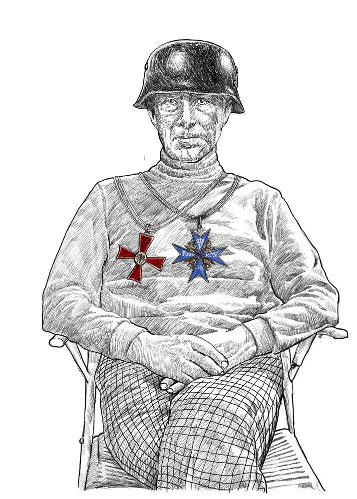 Illustration: Ernst Jünger 1