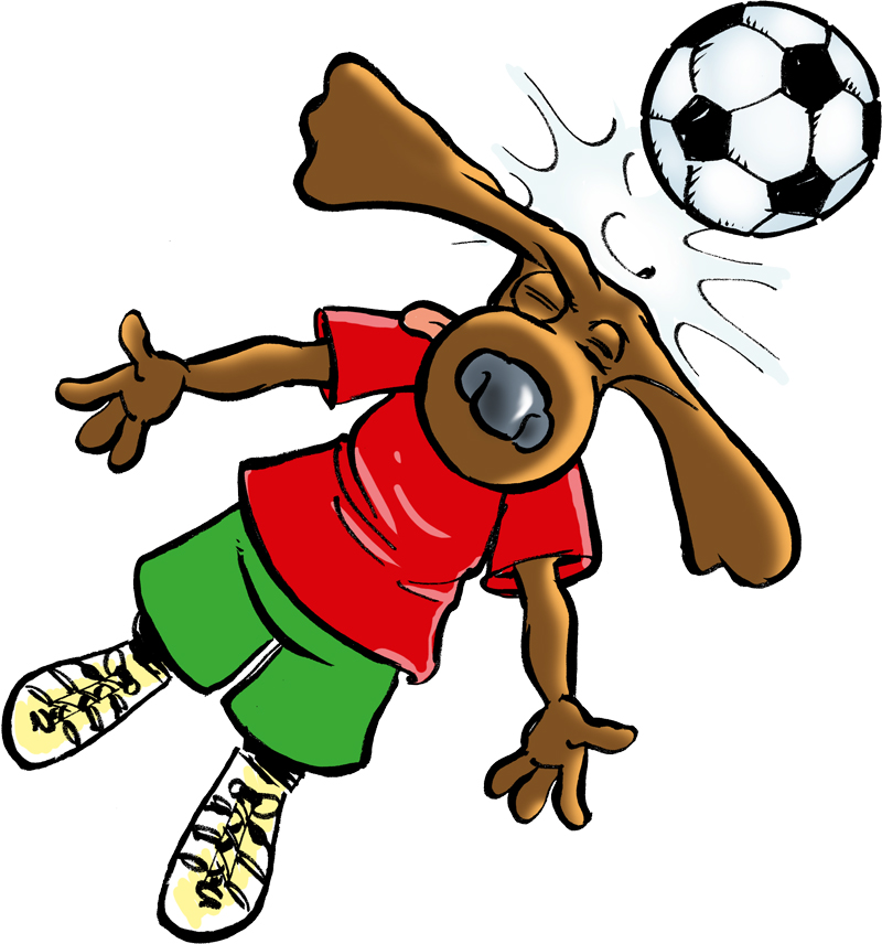 Illustration: BLIXI und Cat Fussball 3