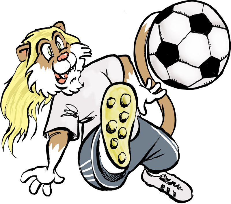 Illustration: BLIXI und Cat Fussball 4