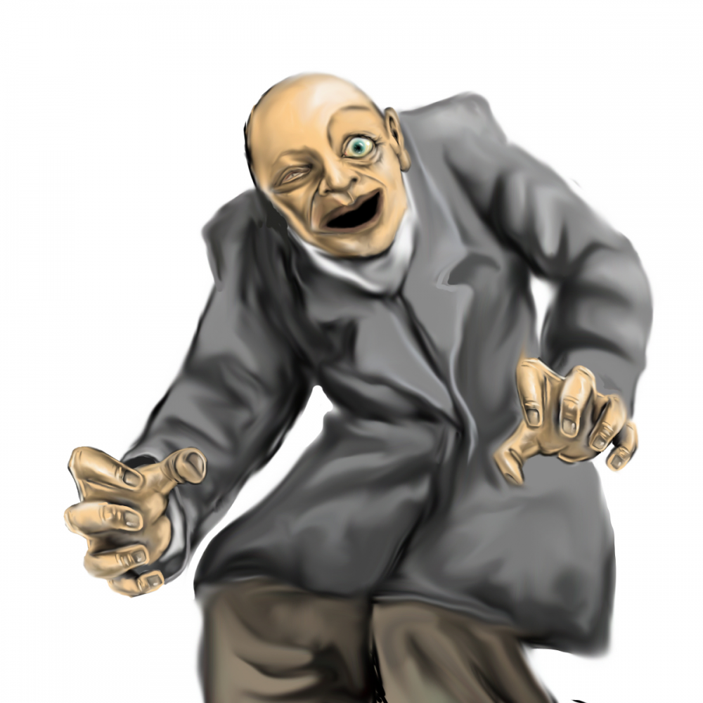 Concept Art / Character Design: Boooo Man 1