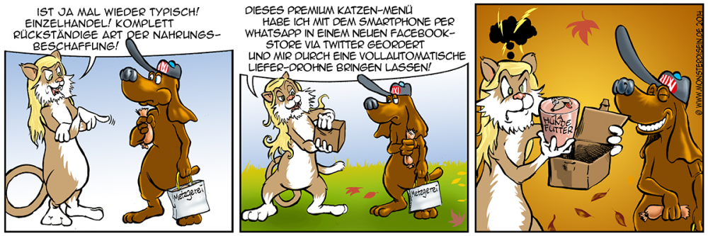 Comic: Strip für BLIX 12/2014 1