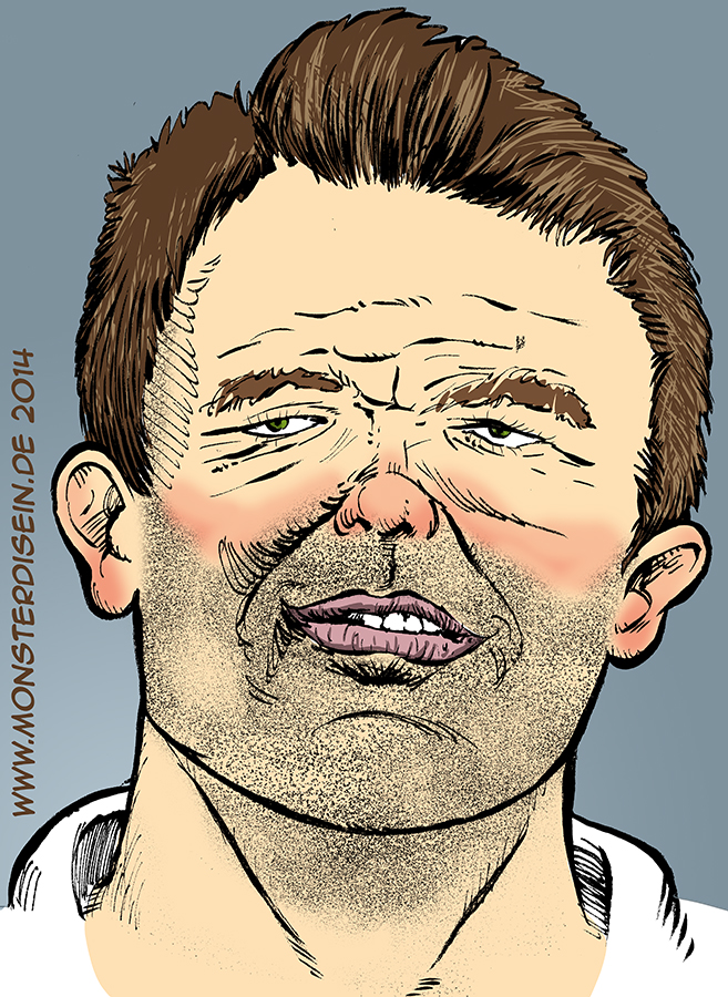 Karrikatur: Andre Breitenreiter 1