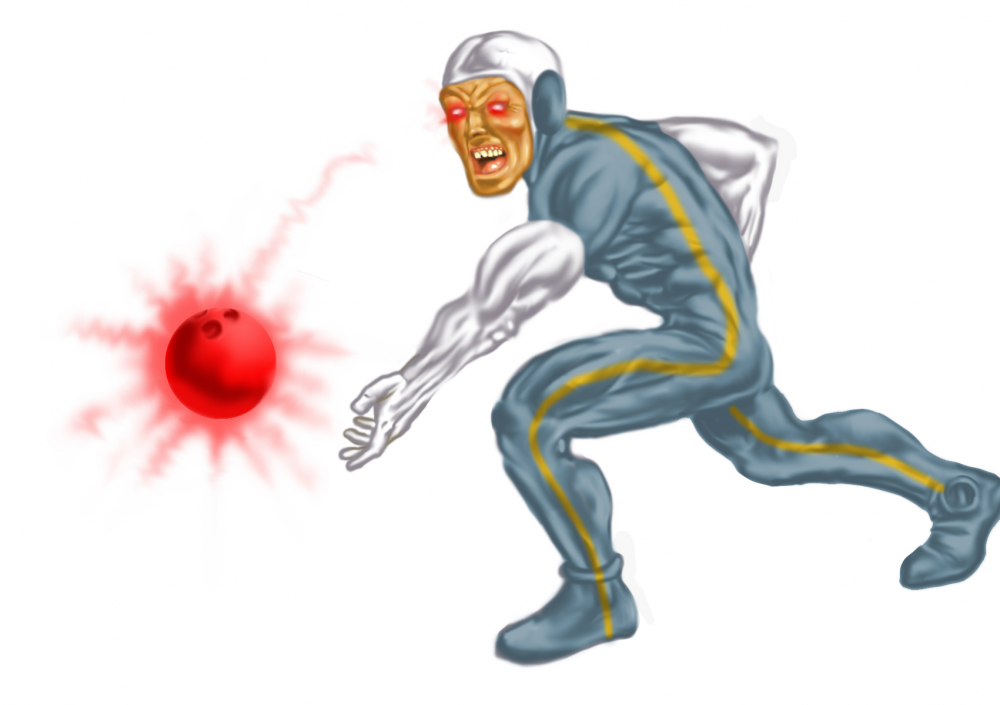 Concept Art / Character Design: Castrop, the Cosmic Bowler 1