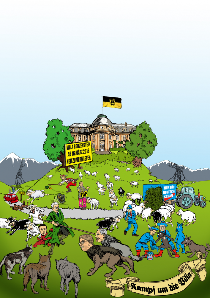 Illustration: Titel für die BLIX-Ausgabe 03/2016 1