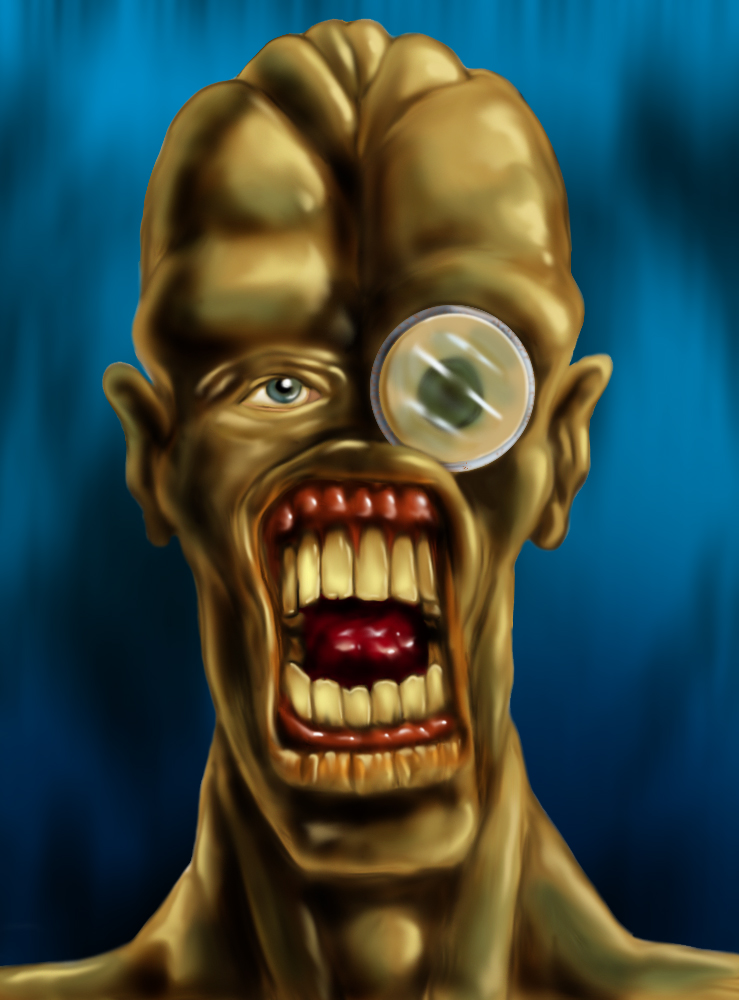 Concept Art / Character Design: Schlorg - ein Porträt 1