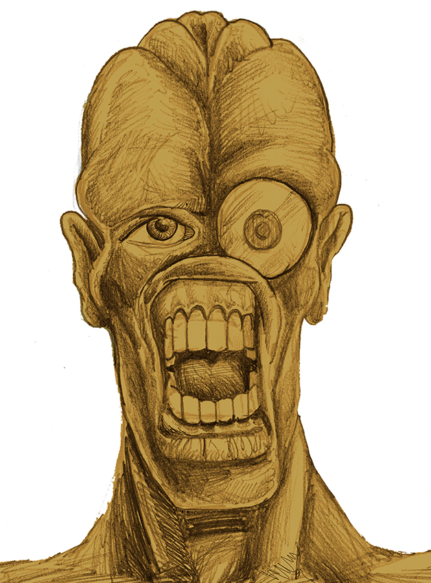 Concept Art / Character Design: Schlorg - ein Porträt 2