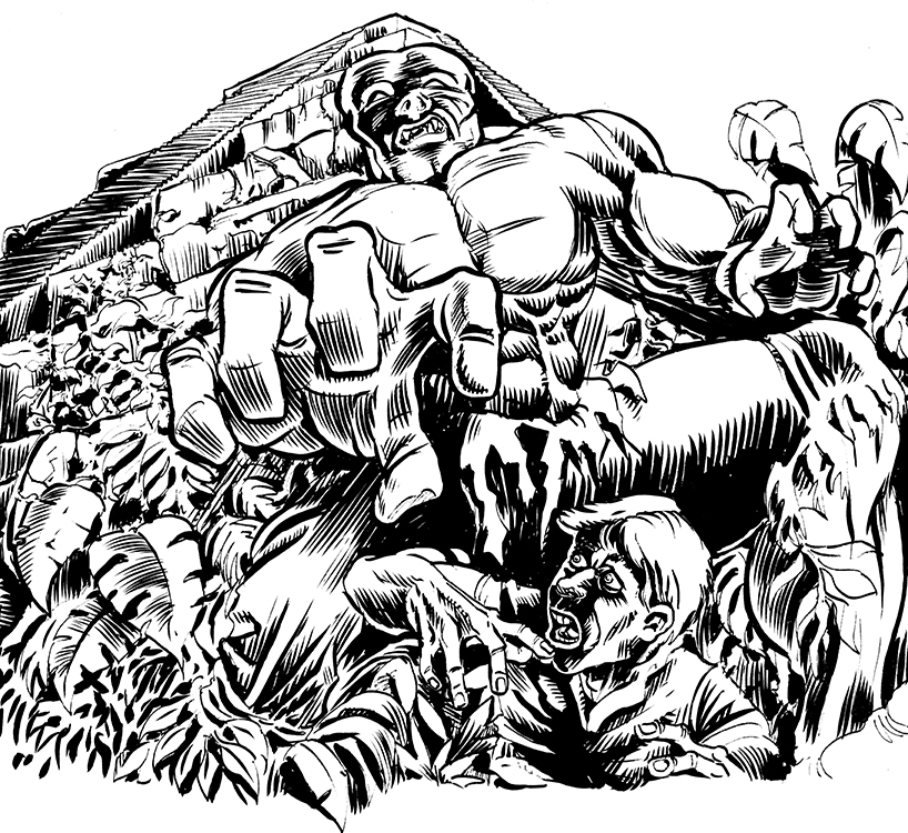 Illustration: Fake Cover für geplantes Comic Label 'ZARR' 2