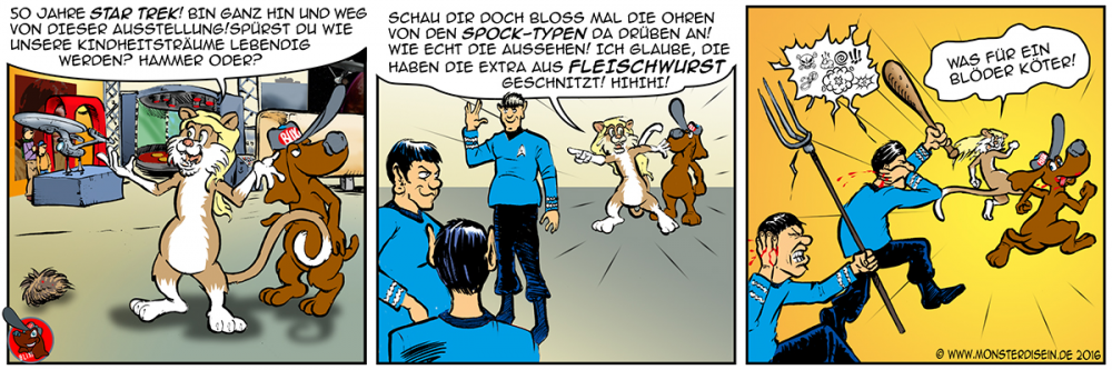 Comic: Star Trek Ausstellung 1
