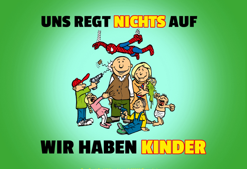 Illustration: Uns regt nichts auf 1