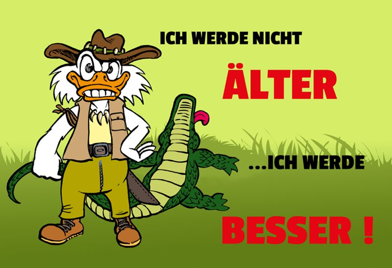 Illustration: Ich werde nicht älter 1