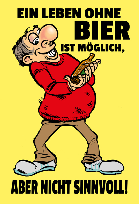 Illustration: Ein Leben ohne Bier ... 1