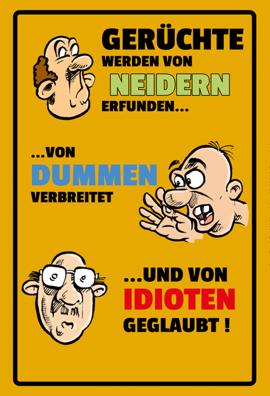 Illustration: Gerüchte ... 1