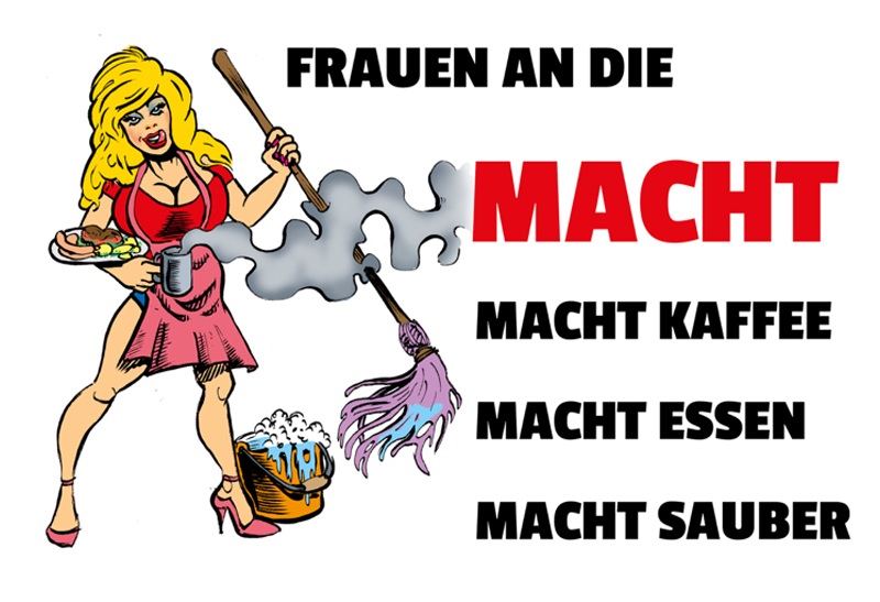 Illustration: Frauen an die Macht 1
