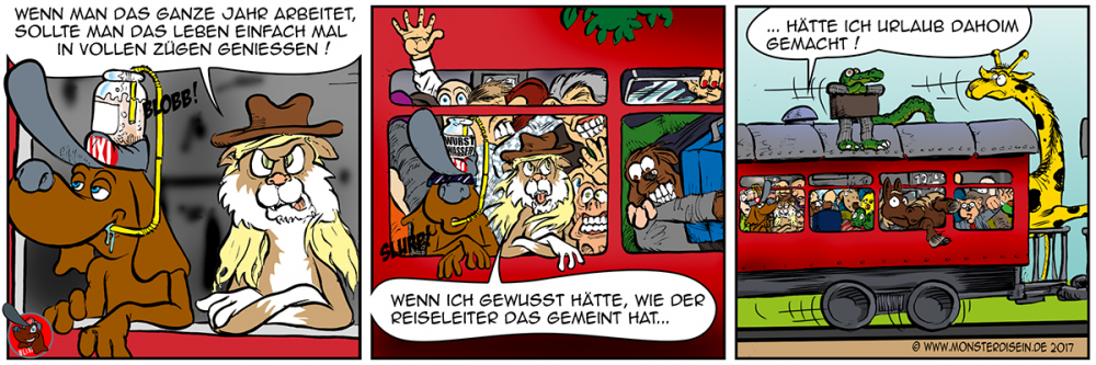 Comic: Urlaub daheim 1