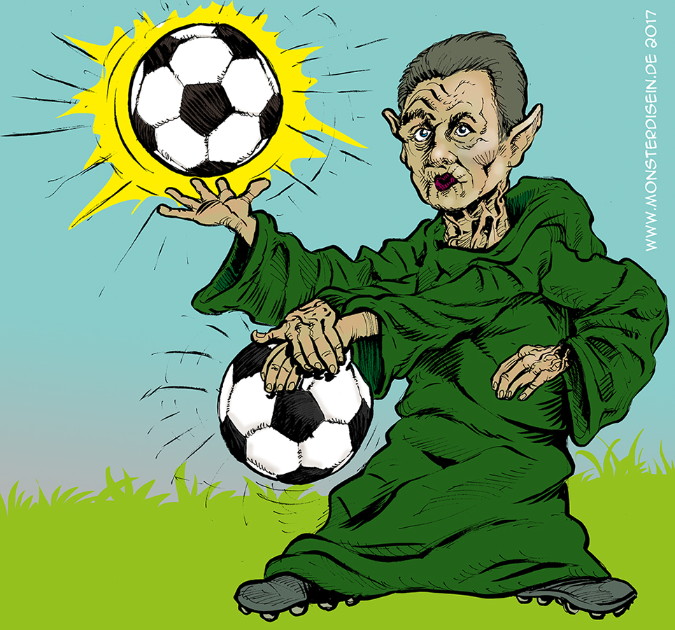 Karrikatur: Jupp Heynckes Yoda 2 1