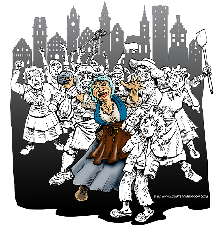 Illustration: Die Ledergerberin 1