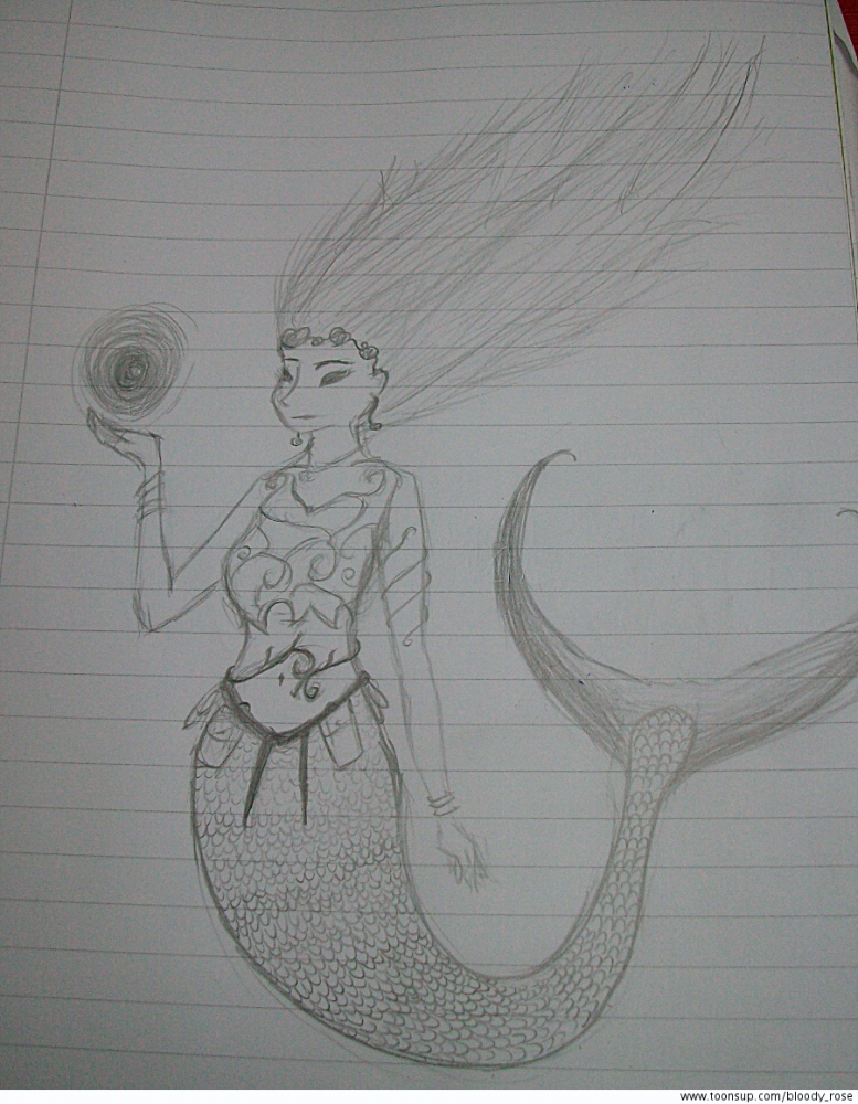 Illustration: Warmon-Wächterin Wasser (idee) 1