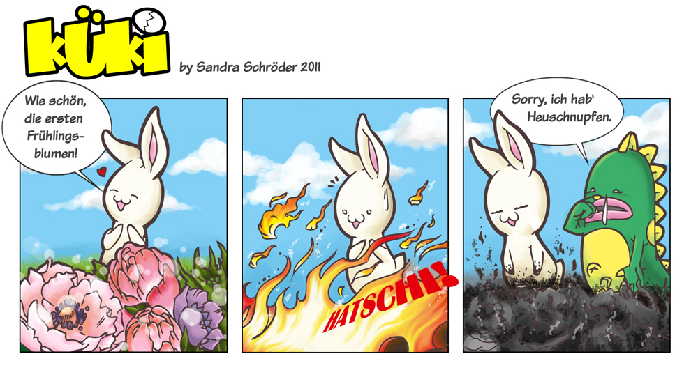 Cartoon: Heuschnupfen 1