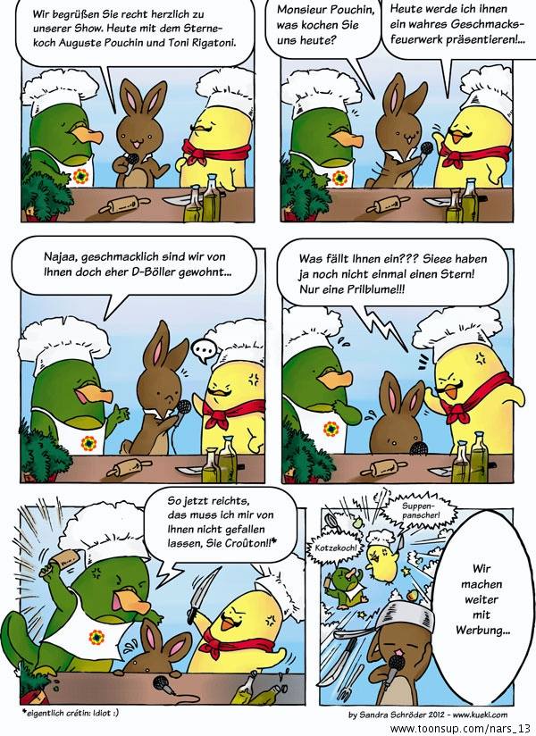 Comic: Küchenschlacht 1