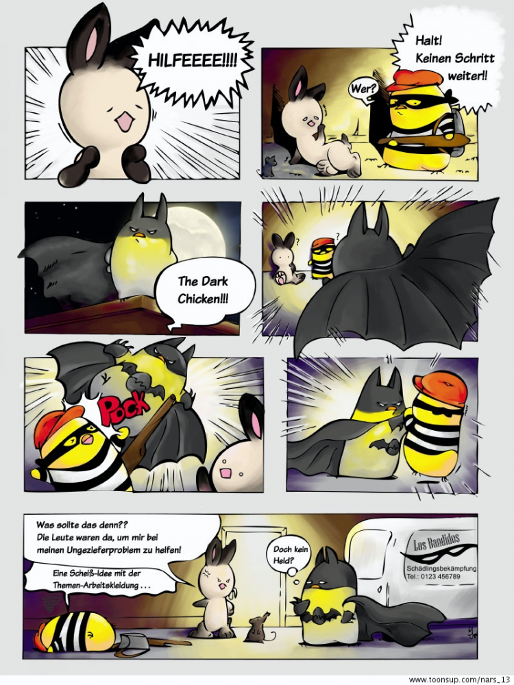 Comic: The Dark Chicken - Doch kein Held? 1