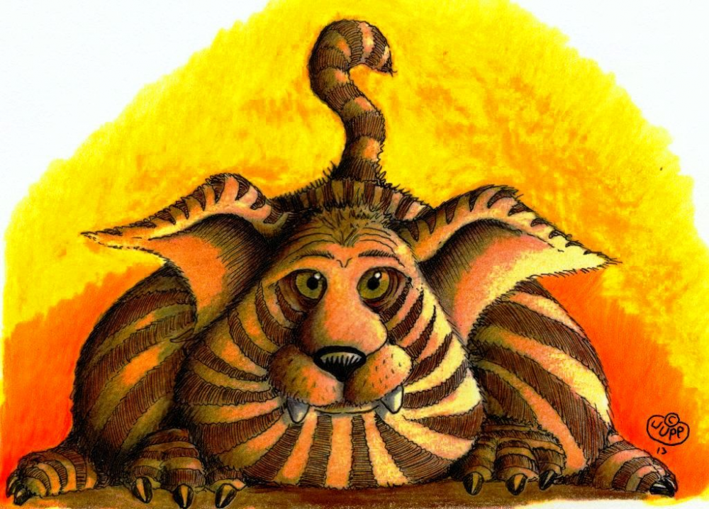 Illustration: Fat cat 1