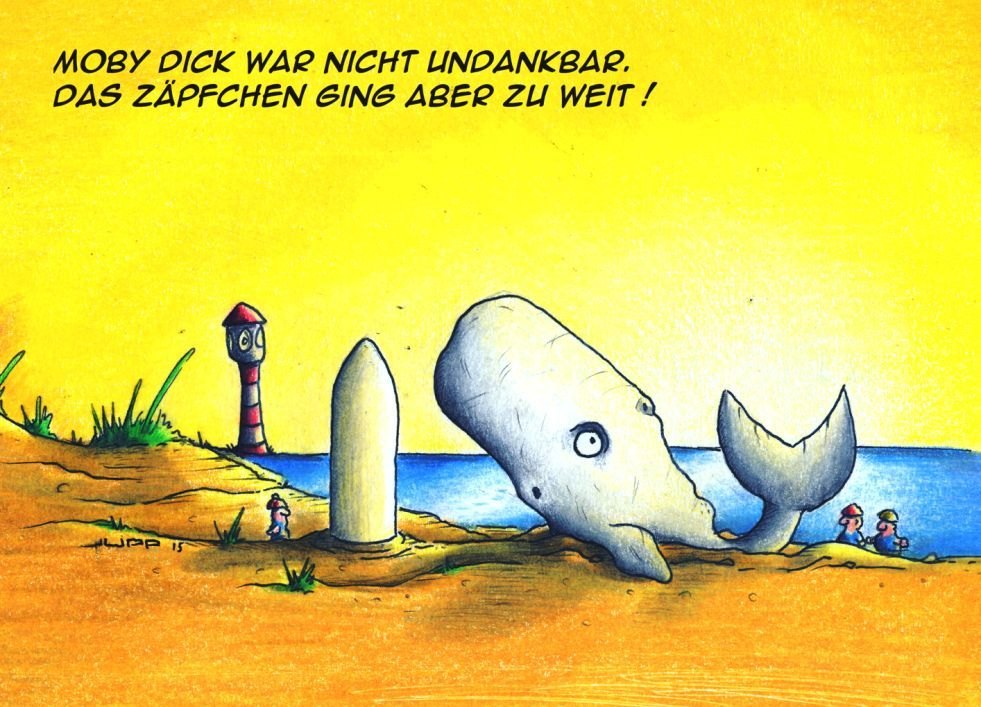 Cartoon: Moby Dick 1