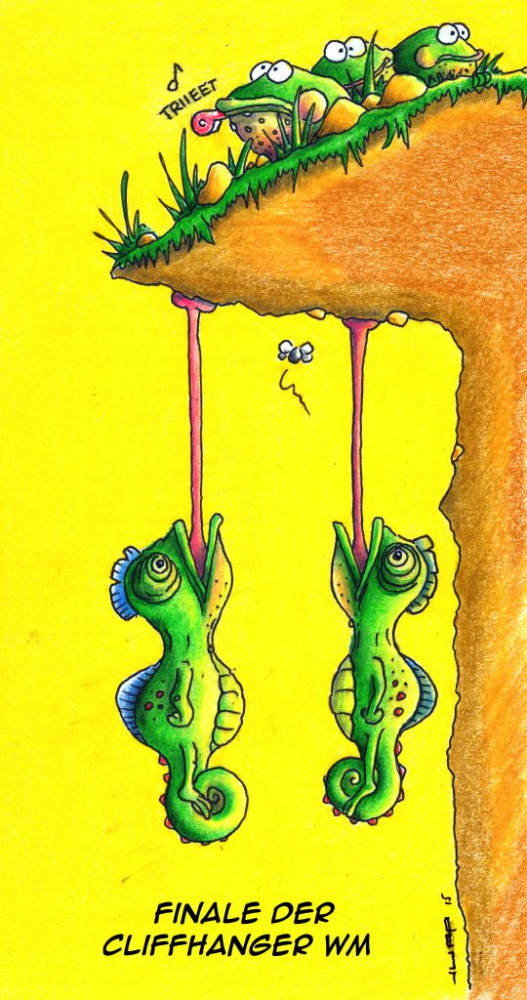 Cartoon: Cliffhanger 1